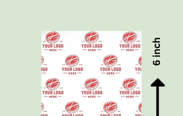 Material options for 6×6 Custom Butcher Paper