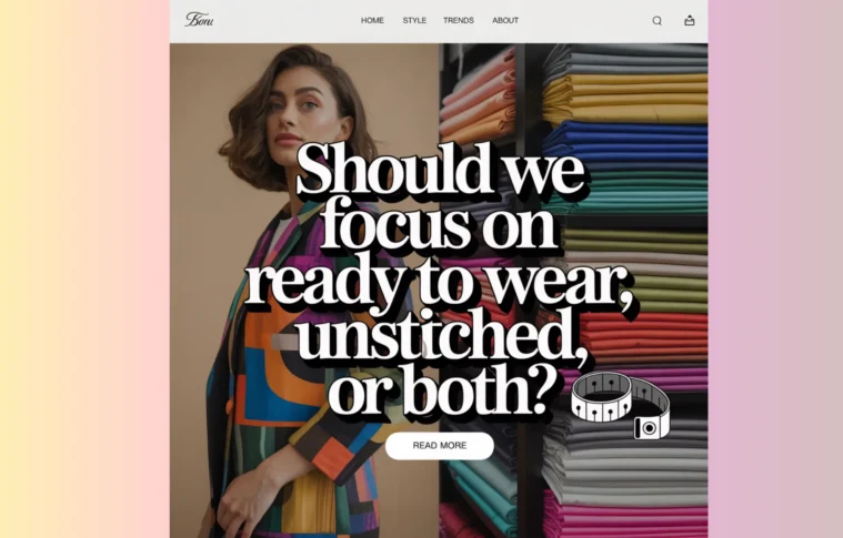 Should We Focus on Ready to Wear, Unstitched, or Both?