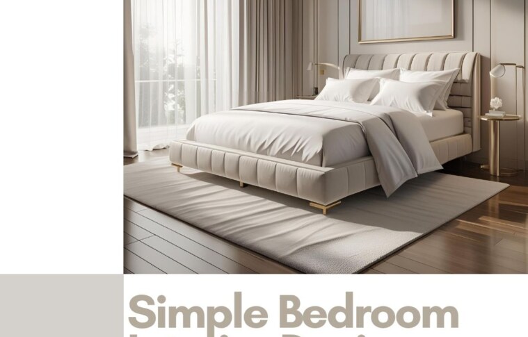 Best simple bedroom interior design on a budget
