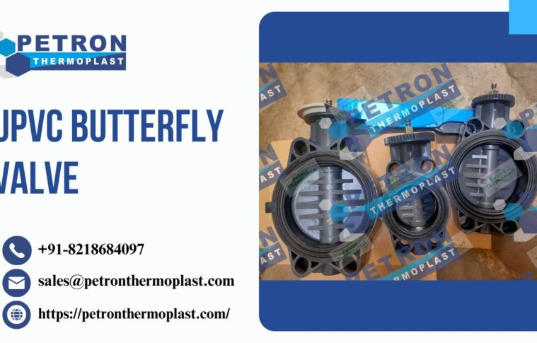 Durable UPVC Butterfly Valve – Reliable Flow Control