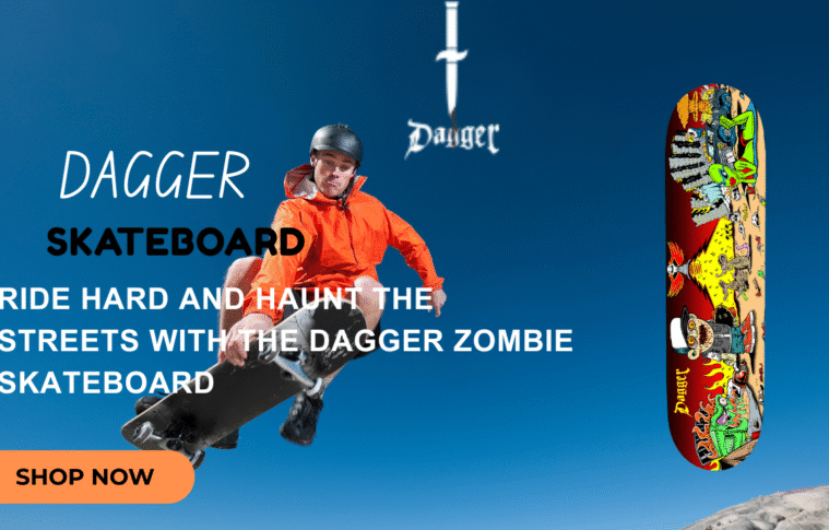 Ride Hard and Haunt the Streets with the Dagger Zombie Skateboard