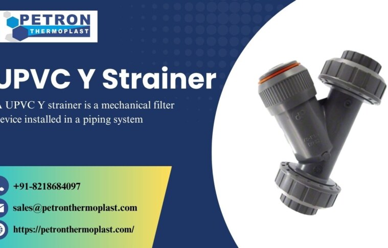 Affordable UPVC Y Strainer with High Flow Efficiency