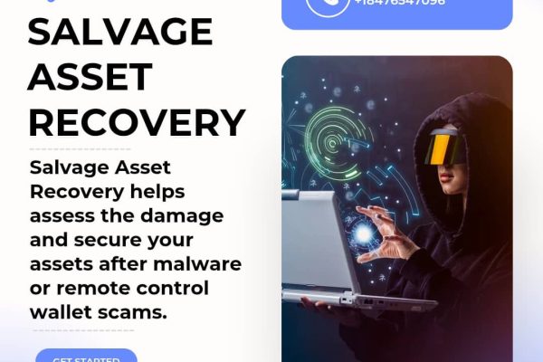 HIRE SALVAGE ASSET RECOVERY: YOUR SOLUTION FOR RECOVERING OF SCAMMED ETH