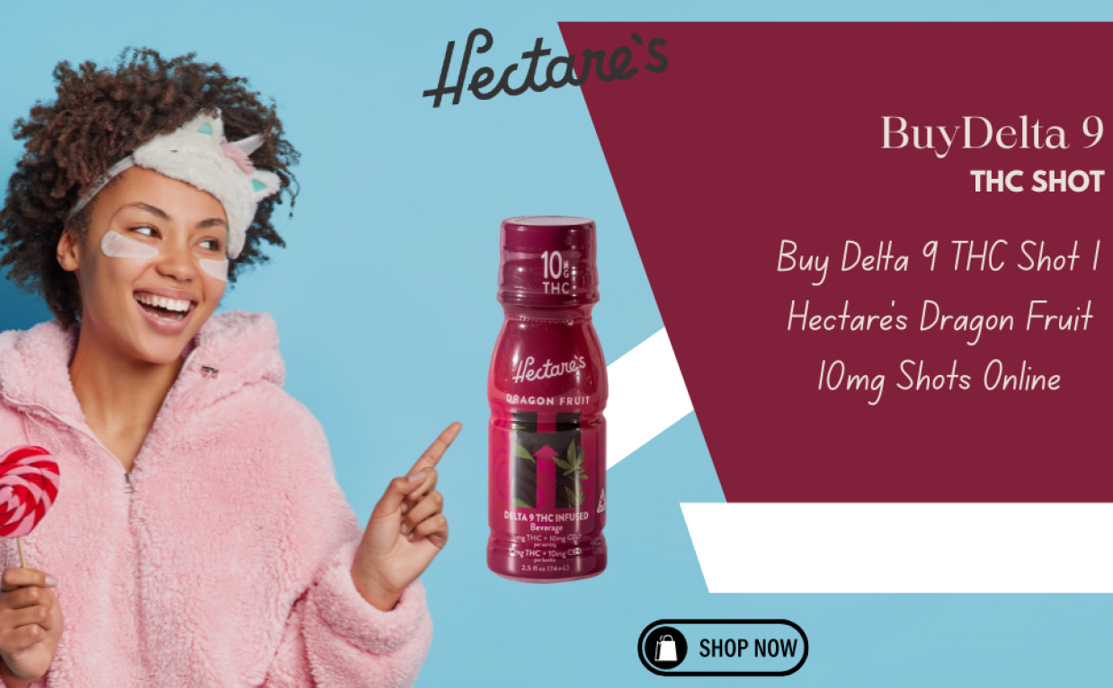 Buy Delta 9 THC Shot | Hectare's Dragon Fruit 10mg Shots Online