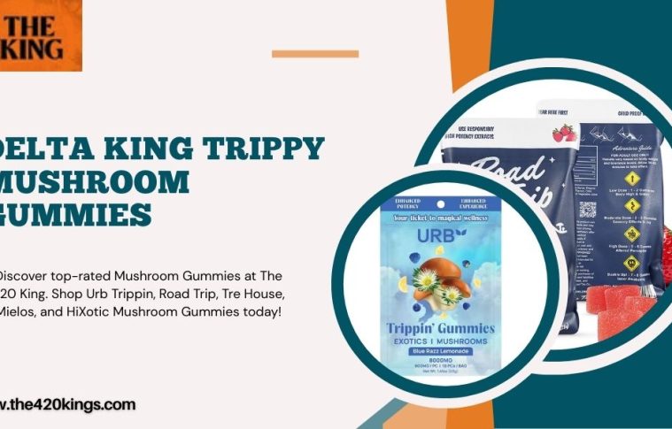 Delta King Trippy Mushroom Gummies – A Flavorful Psychedelic Adventure