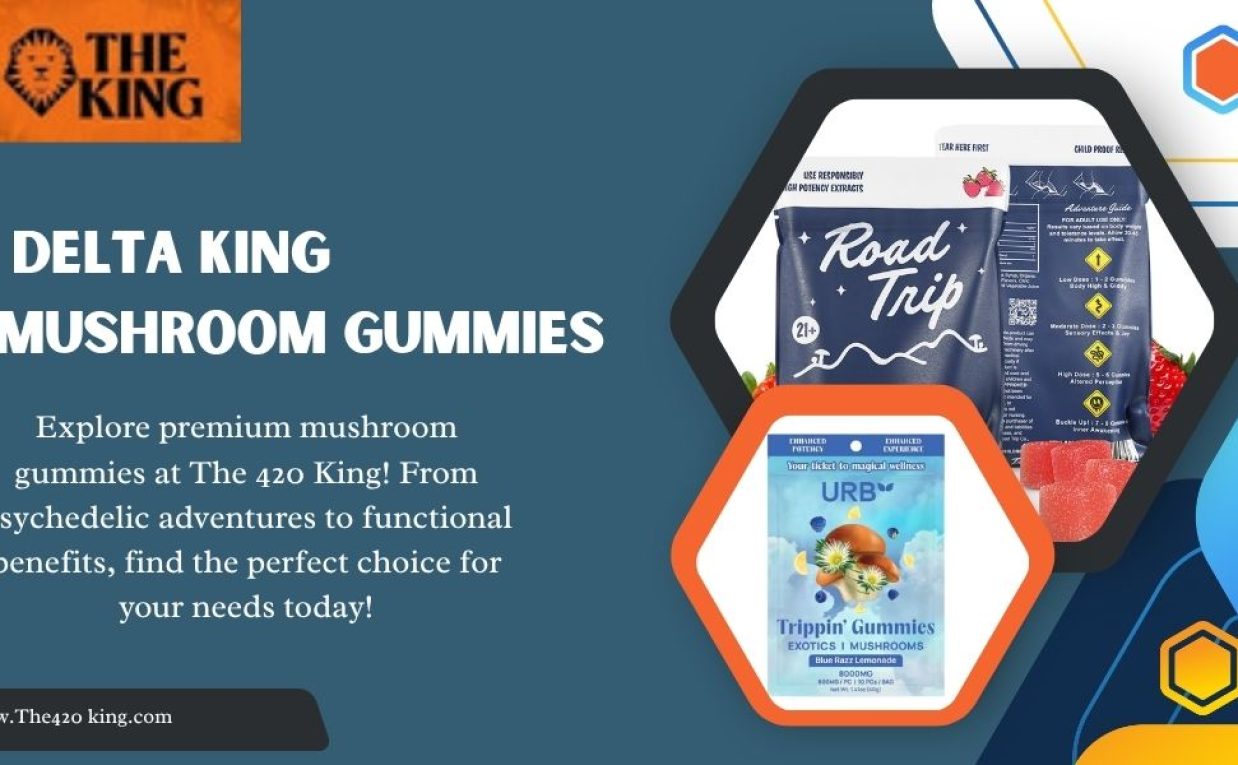 Psychedelic Wellness in a Gummy: Delta King Mushroom Gummies