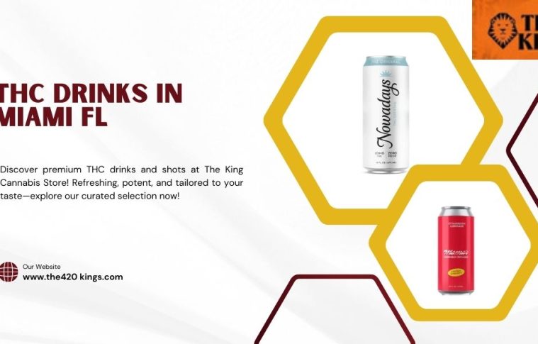 Refreshing THC Drinks in Miami FL – Premium Cannabis Beverages at The 420 King