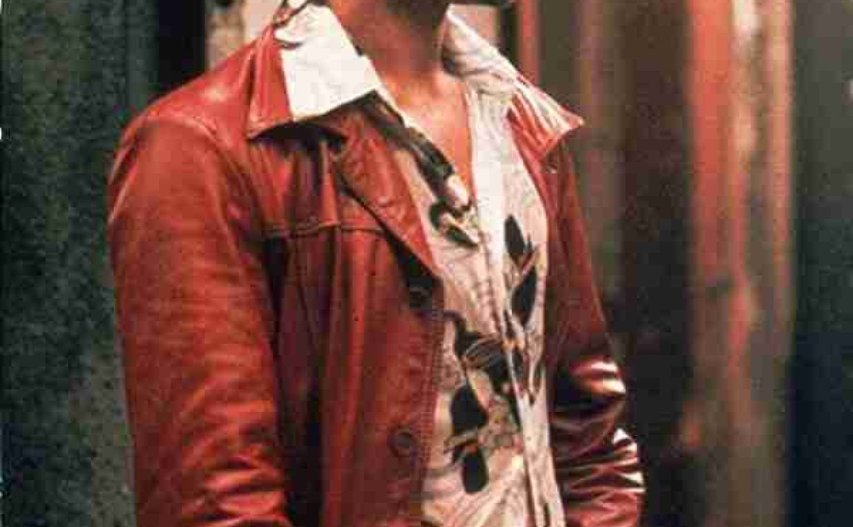 Unleash Your Bold Style with the Fight Club Red Leather Jacket