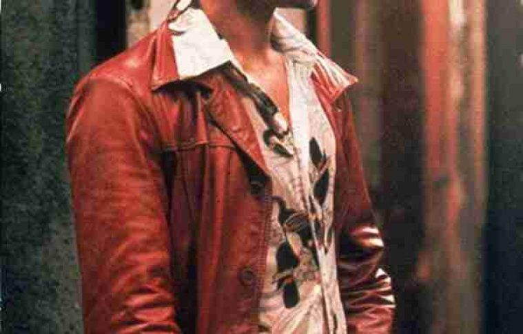 Unleash Your Bold Style with the Fight Club Red Leather Jacket