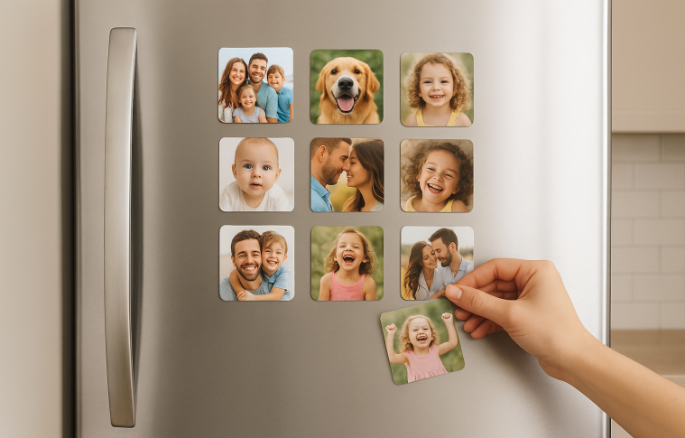 Create Lasting Memories with Magnet Maker Machine, Fridge Magnet Material, and Photo Magnets