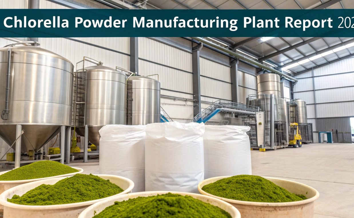 Chlorella Powder Manufacturing Plant Cost 2025 | Project Report & Setup Guide