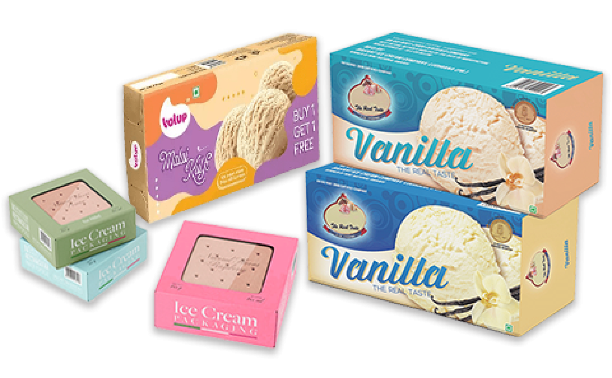 Innovative & Stylish Custom Ice-Cream Boxes