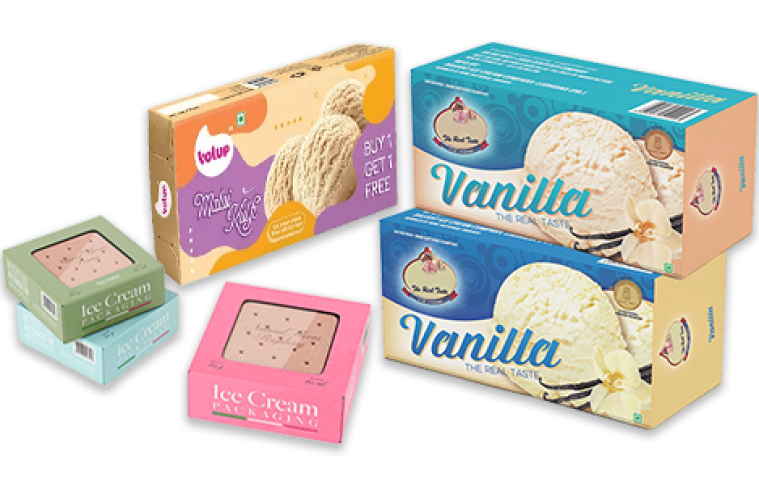 Innovative & Stylish Custom Ice-Cream Boxes