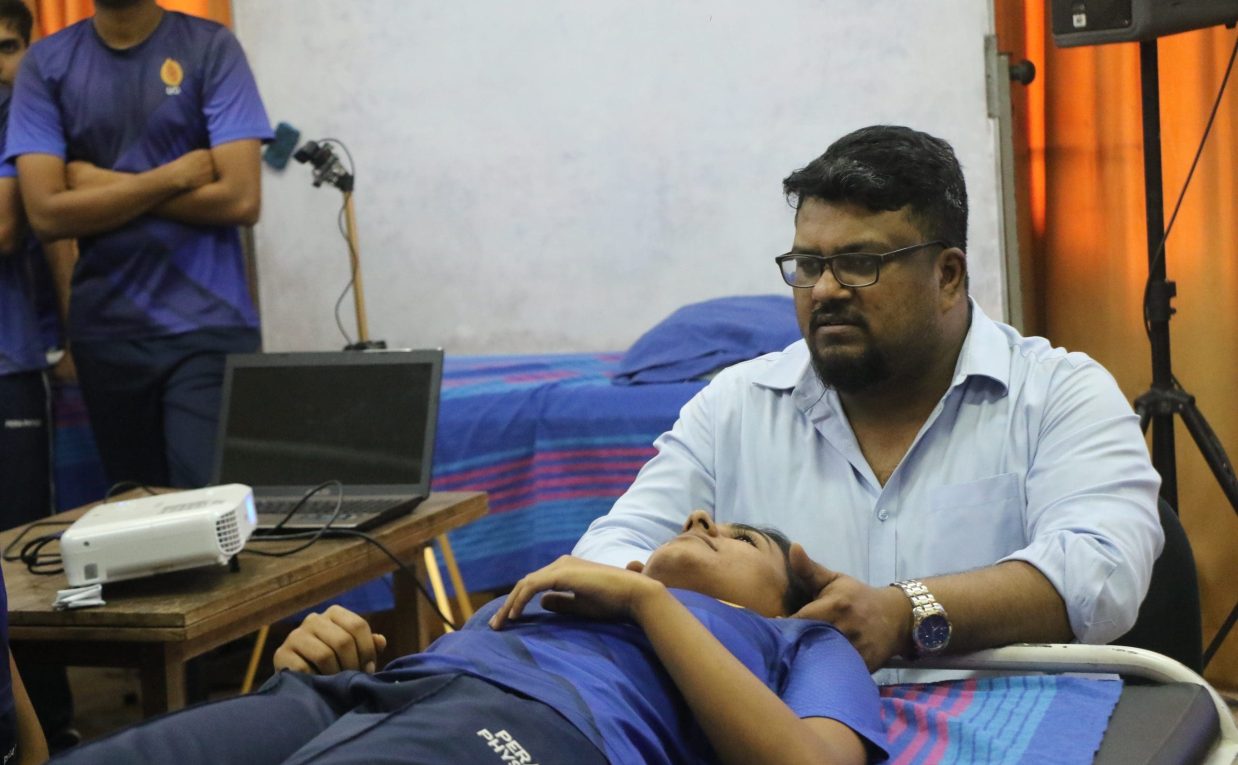 Dr. Piyush Jain is working to improve physiotherapy and sports performance