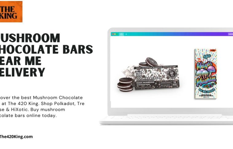 Mushroom Chocolate Bars Near Me Delivery in Florida – The 420 King