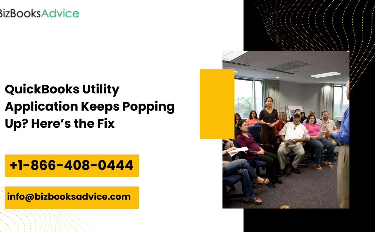 QuickBooks Utility Application Keeps Popping Up? Here’s the Fix