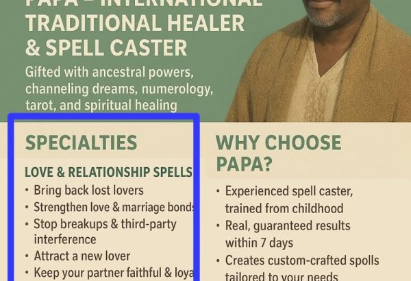 TRUE LOVE SPELL CASTER +27716356648 TRADITIONAL HEALER  in polokwane, Mankweng , Pretoria , Dendron , harmaskraal, Seshego, zebediela, Turfloop , Bochum, Elim , Duiwelskloof , mesina ,Ellisras , Giyani , Lebowakgomo , ERMELO, GROBLERSDAL, bela-bela, Lephalale , South africa, University of Limpopo