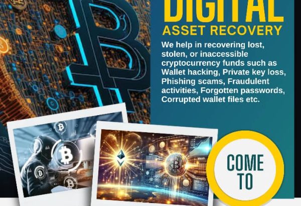 Trace Hacker's Crypto Recovery , a professional cryptocurrency recovery service +447355702876