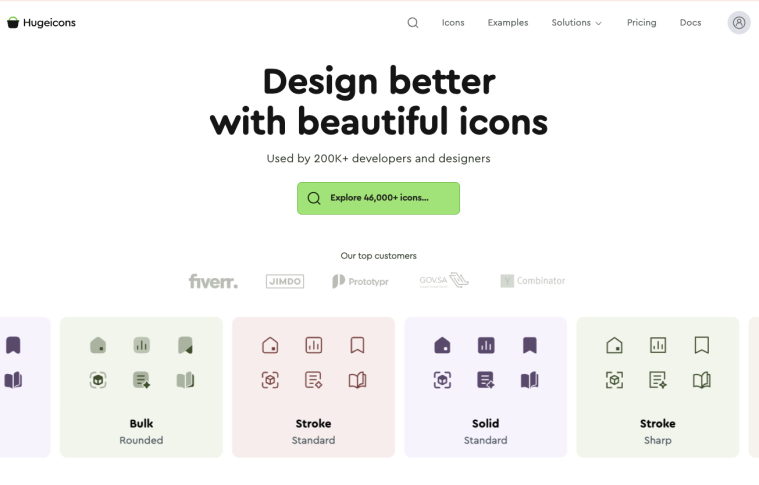 Icon Library | Hugeicons