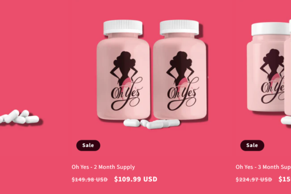 Ohyes Female Libido Enhancement And Female Sexual Wellness Supplements!