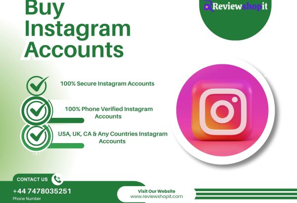 Buy Instagram Accounts (reviewshopit)