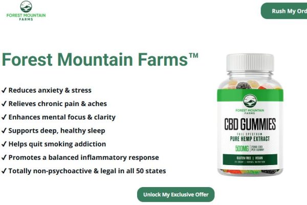 Forest Mountain Farms CBD Gummies: Reviews, Ingredients, Work & Price