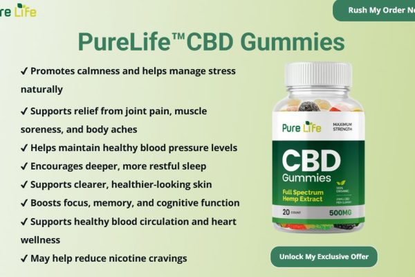 PureLife CBD Gummies: The Best Formula on The Market