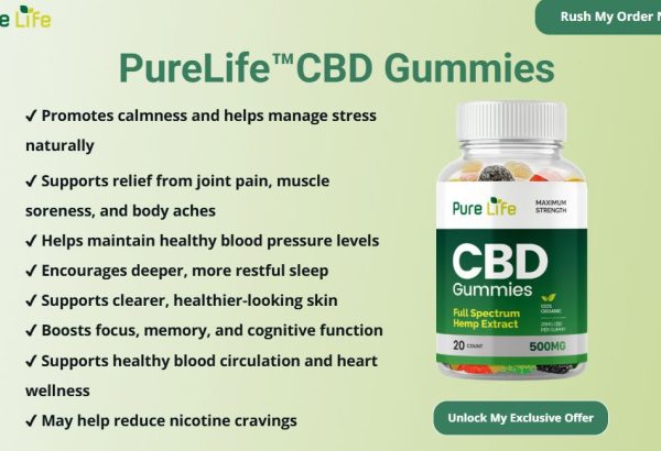 PureLife CBD Gummies: The Best Formula on The Market