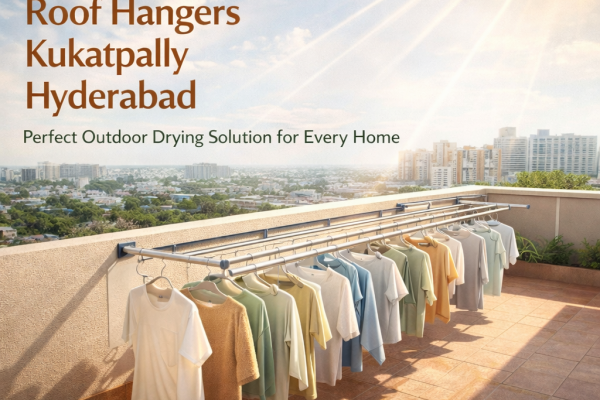 What are the benefits of installing a roof hanger in Banjara Hills, Hyderabad?