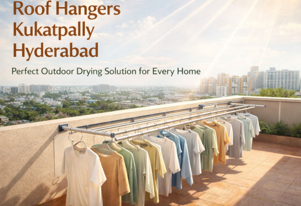What are the benefits of installing a roof hanger in Banjara Hills, Hyderabad?