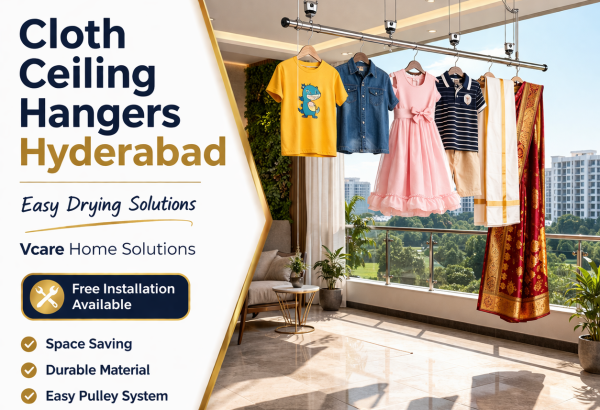 What is a cloth ceiling hanger in Hyderabad and why should you install one?