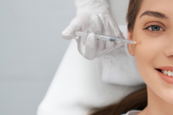 Is Botox Injection aesthetic perspective concept perspective