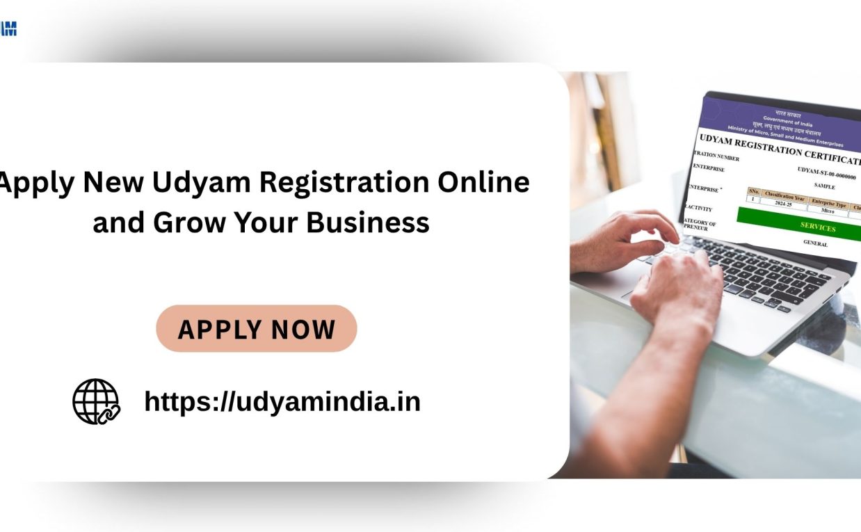 Apply New Udyam Registration Online and Grow Your Business