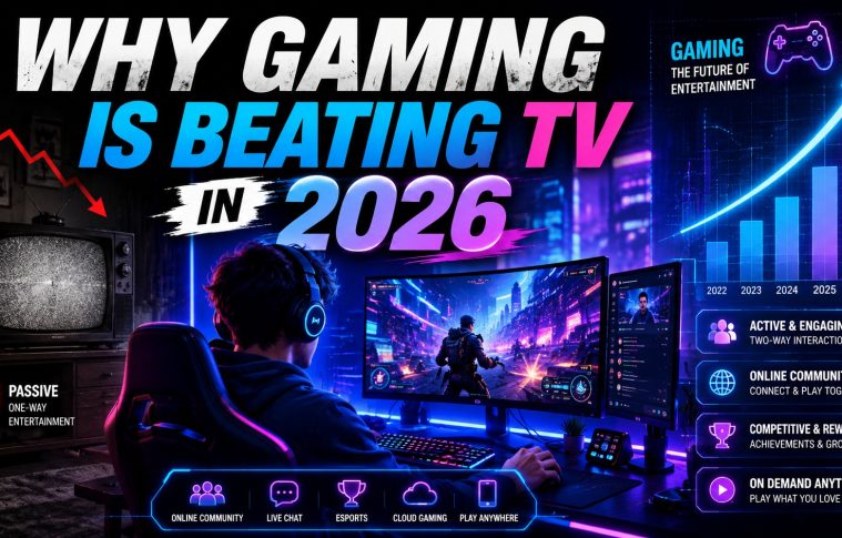 Why People Are Spending More Time Gaming Than Watching TV in 2026