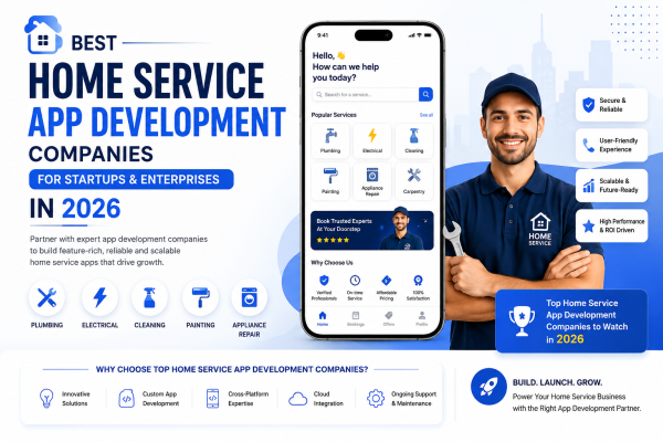 Best Home Service App Development Companies for Startups & Enterprises in 2026