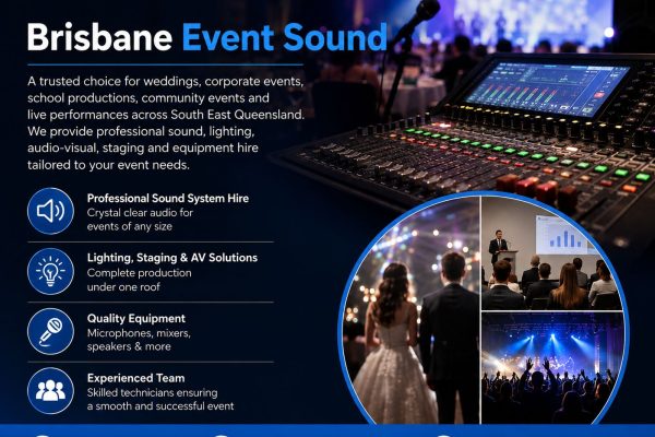 What is the best Brisbane Event Sound company for weddings and corporate events?